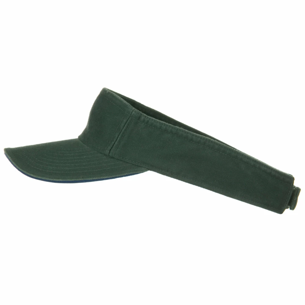 MG Prostyle Cotton Twill Washed Sandwich Visor - Image 25