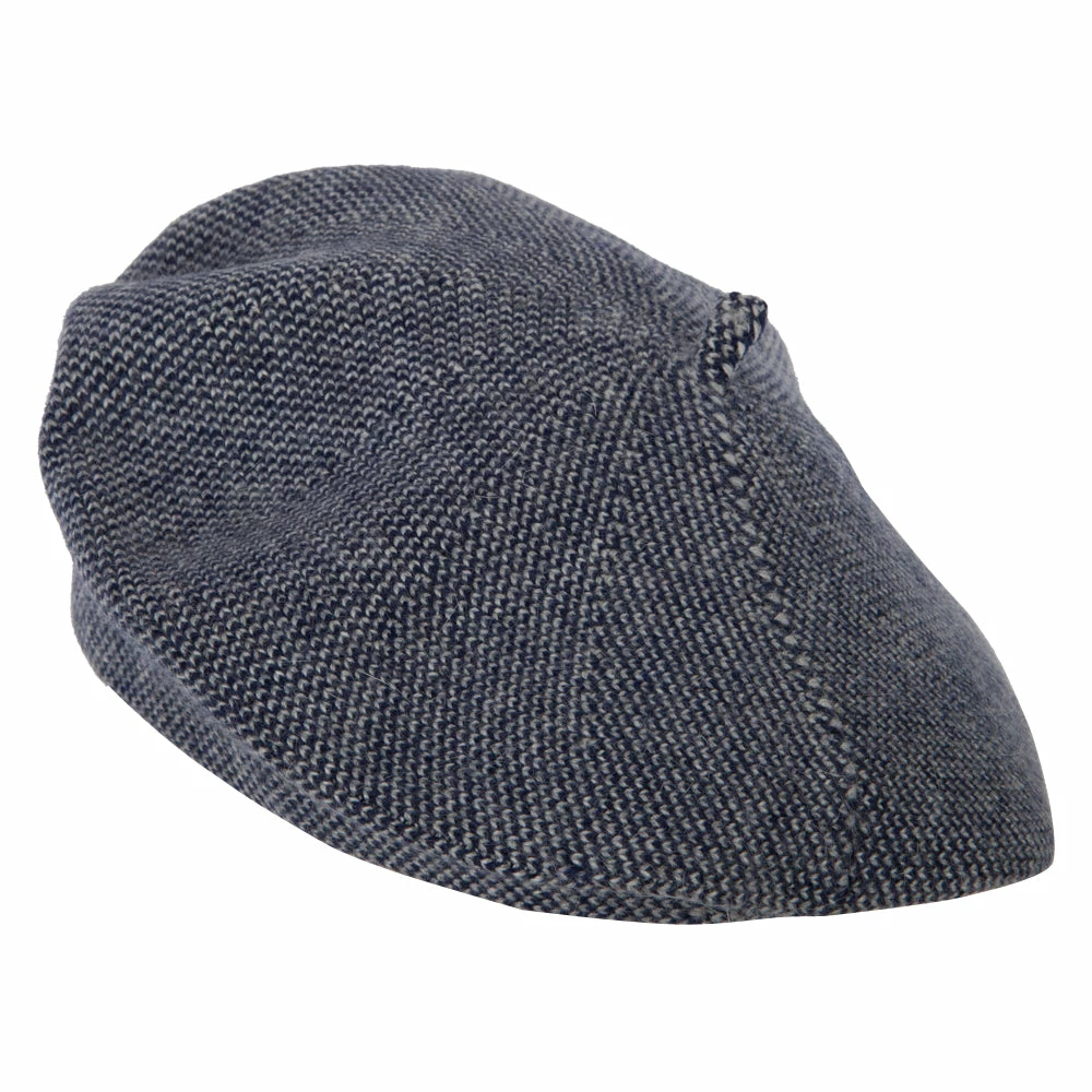 Jeanne Simmons Ladies Acrylic Angora Wide Brim Edge Beret Hat - Image 7