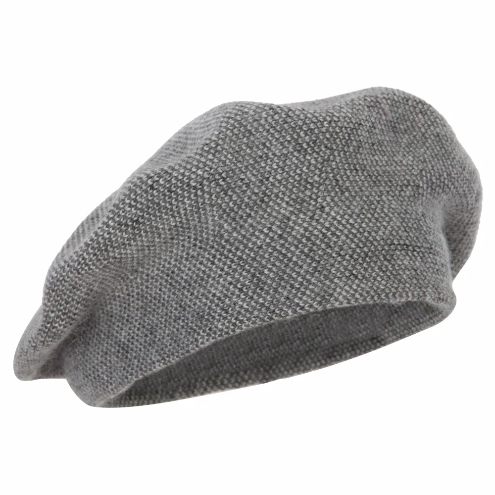 Jeanne Simmons Ladies Acrylic Angora Wide Brim Edge Beret Hat - Image 19