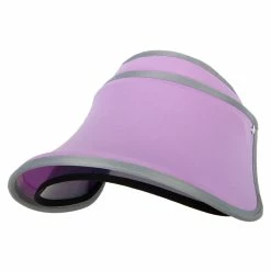 Something Special Double Brim Neon Clip On Visor With Tint Shade Inside