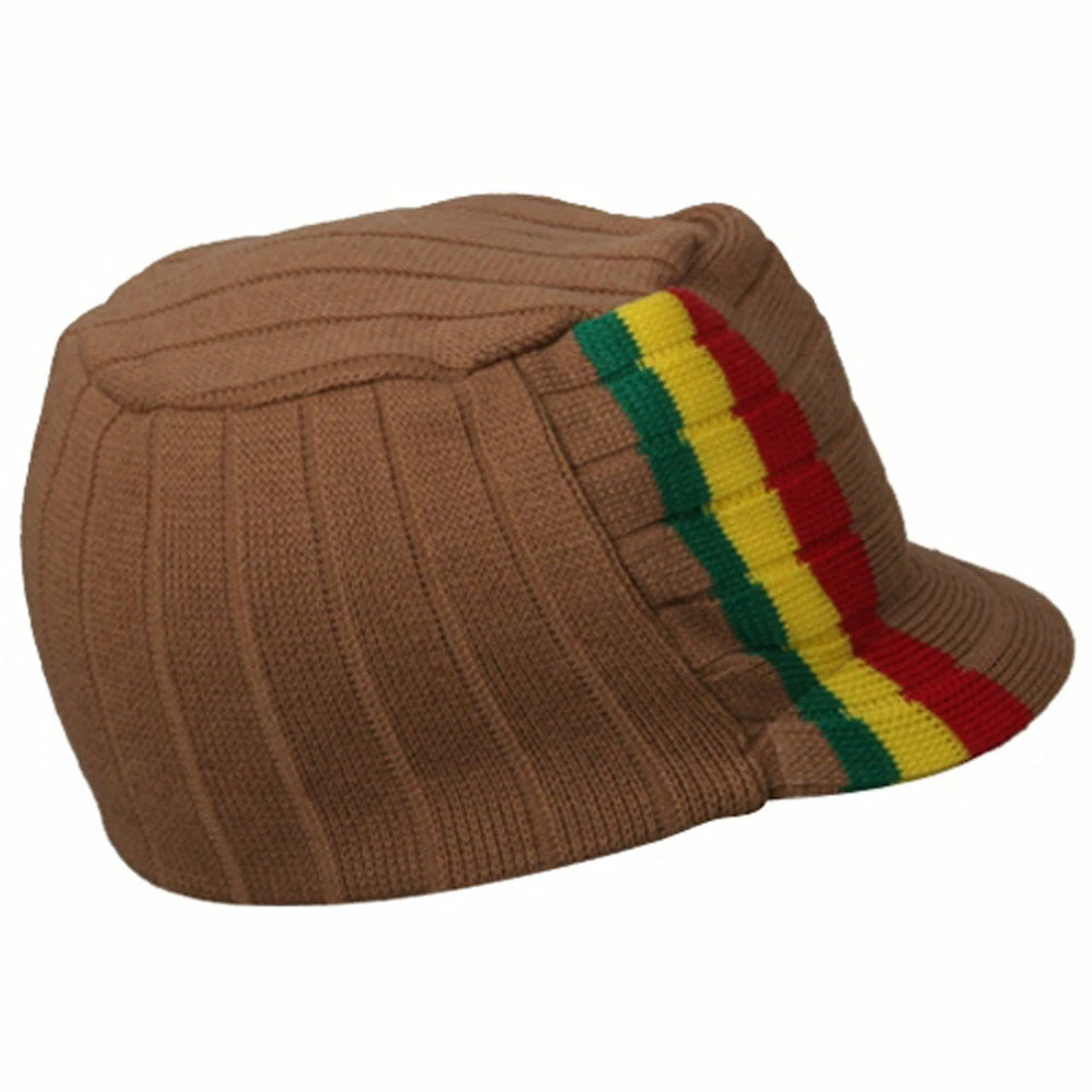Rasta World Military Beanie Visor - Image 64