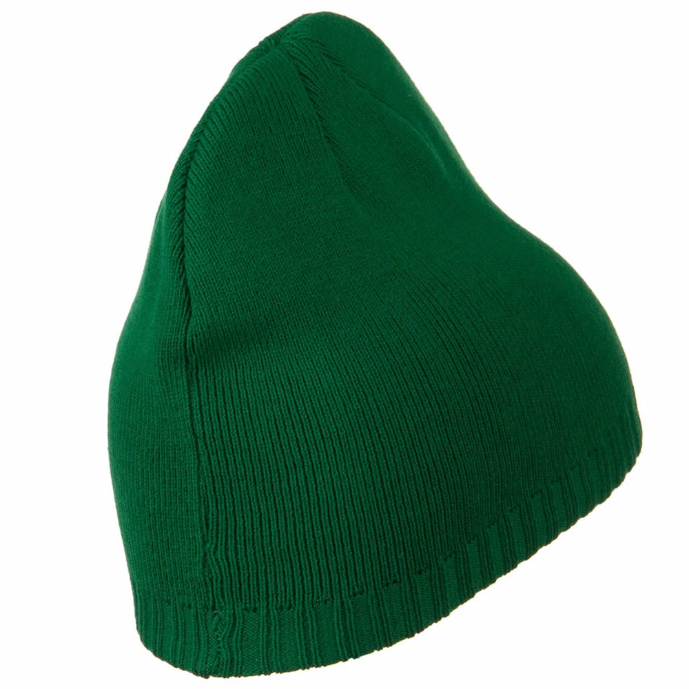 Outdoor Decorative Ribbed Short Beanie - Image 30