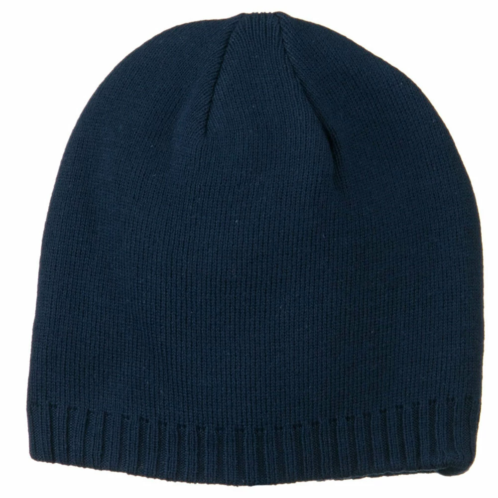 Outdoor Decorative Ribbed Short Beanie - Image 10
