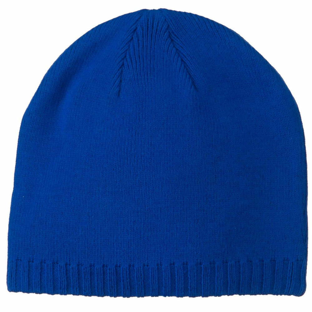 Outdoor Decorative Ribbed Short Beanie - Image 48