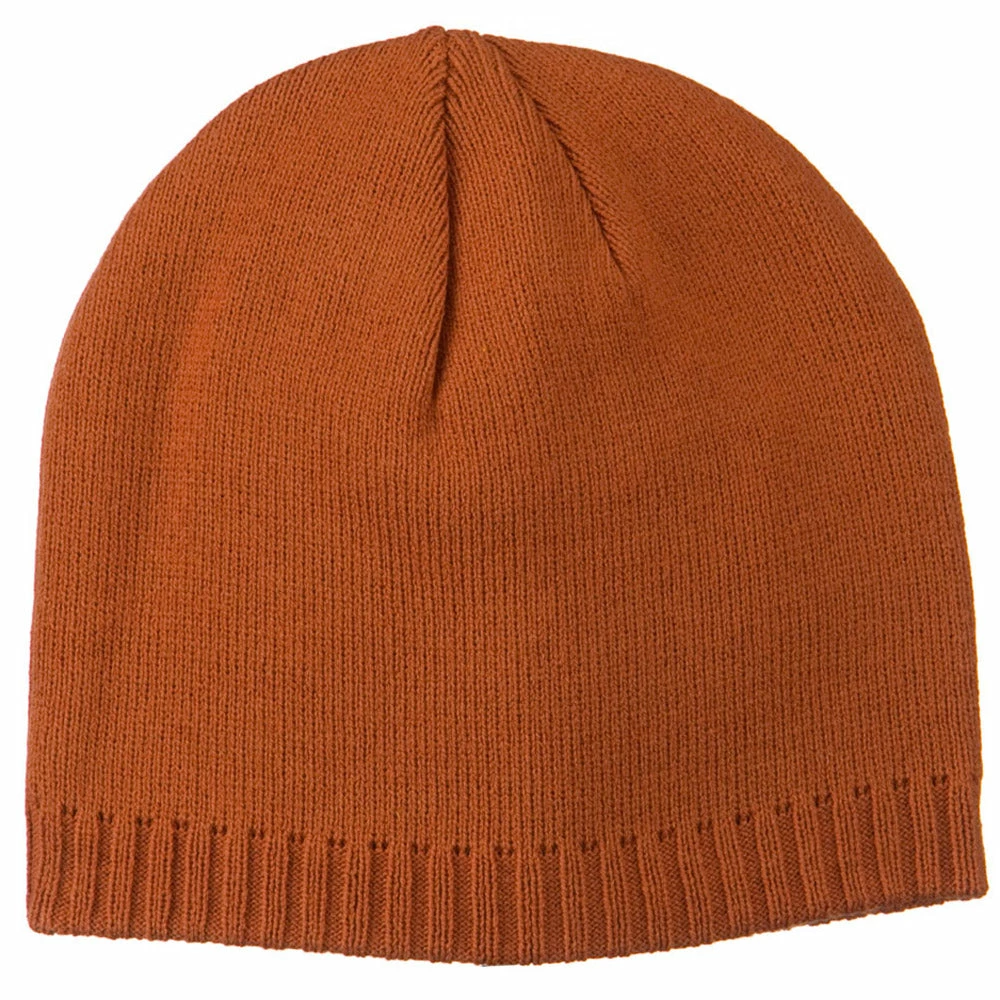 Outdoor Decorative Ribbed Short Beanie - Image 14