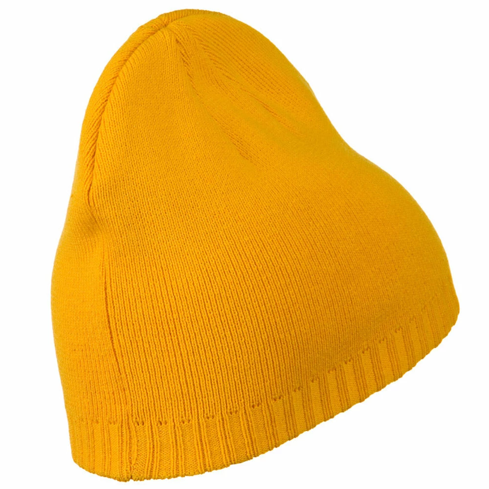 Outdoor Decorative Ribbed Short Beanie - Image 65