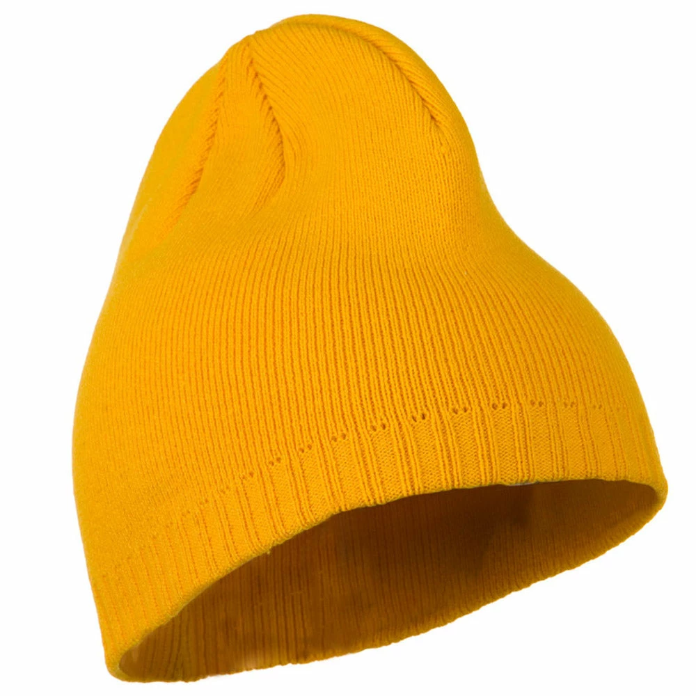Outdoor Decorative Ribbed Short Beanie - Image 63