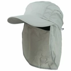 MG Mens UV 50+ Drawstring Flap Cap