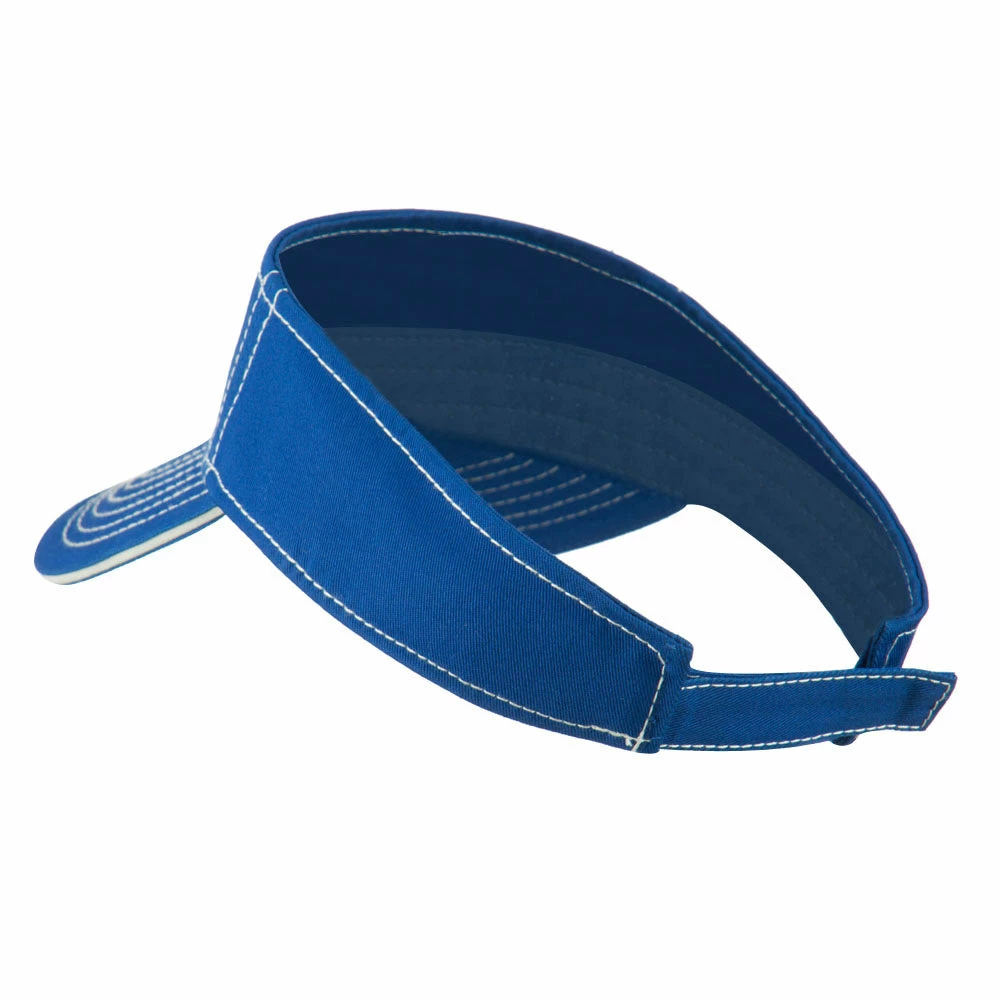 Otto Contrast Stitch Sandwich Visor - Image 27