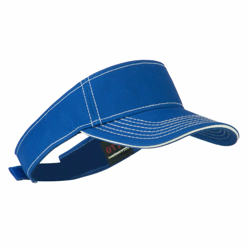 Otto Contrast Stitch Sandwich Visor - Image 29