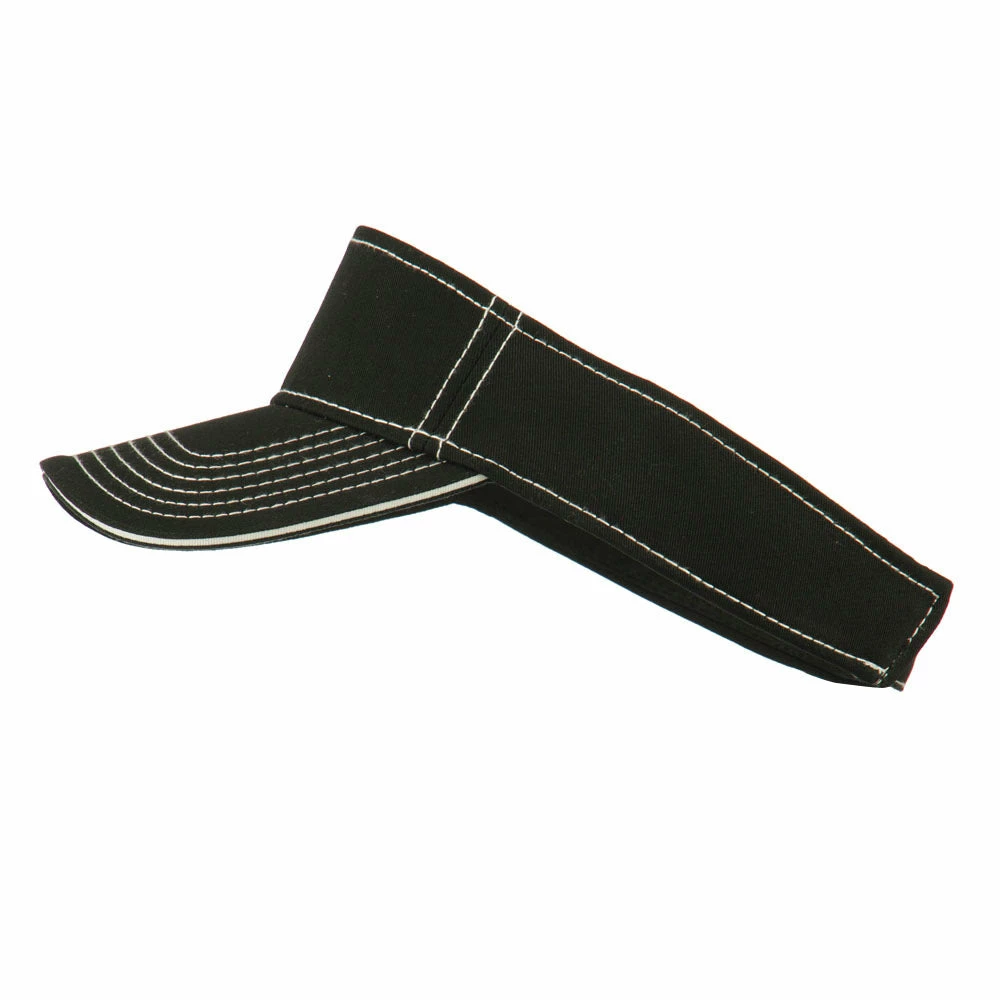 Otto Contrast Stitch Sandwich Visor - Image 10
