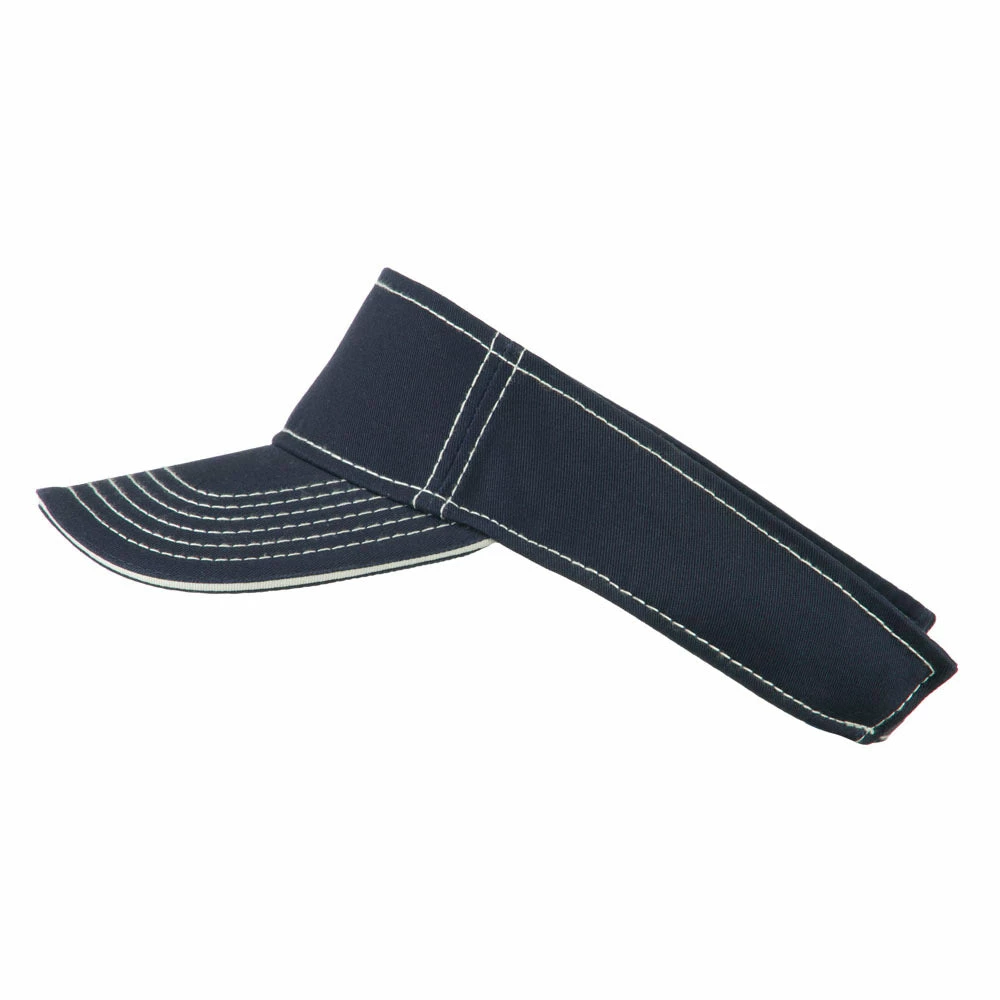 Otto Contrast Stitch Sandwich Visor - Image 15