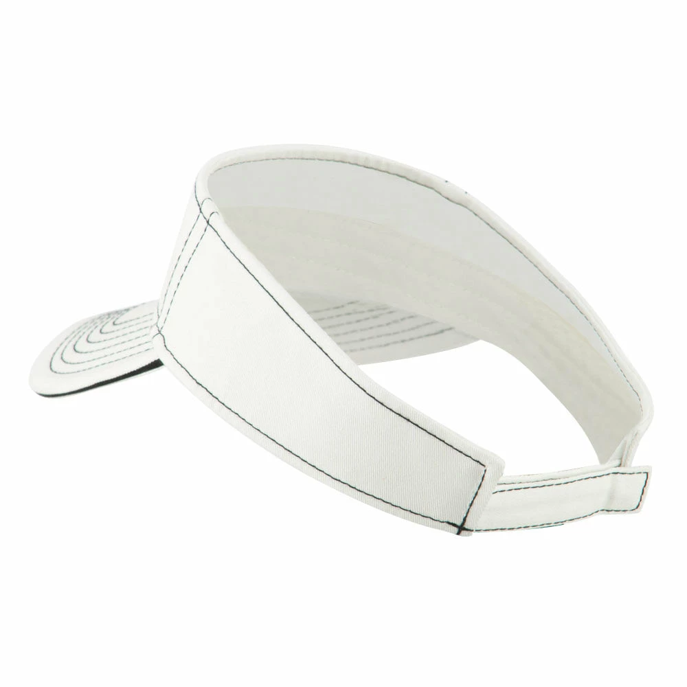 Otto Contrast Stitch Sandwich Visor - Image 17