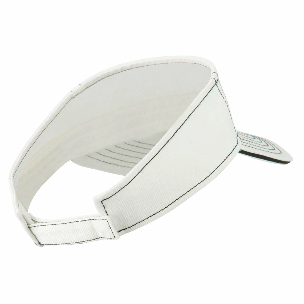 Otto Contrast Stitch Sandwich Visor - Image 18