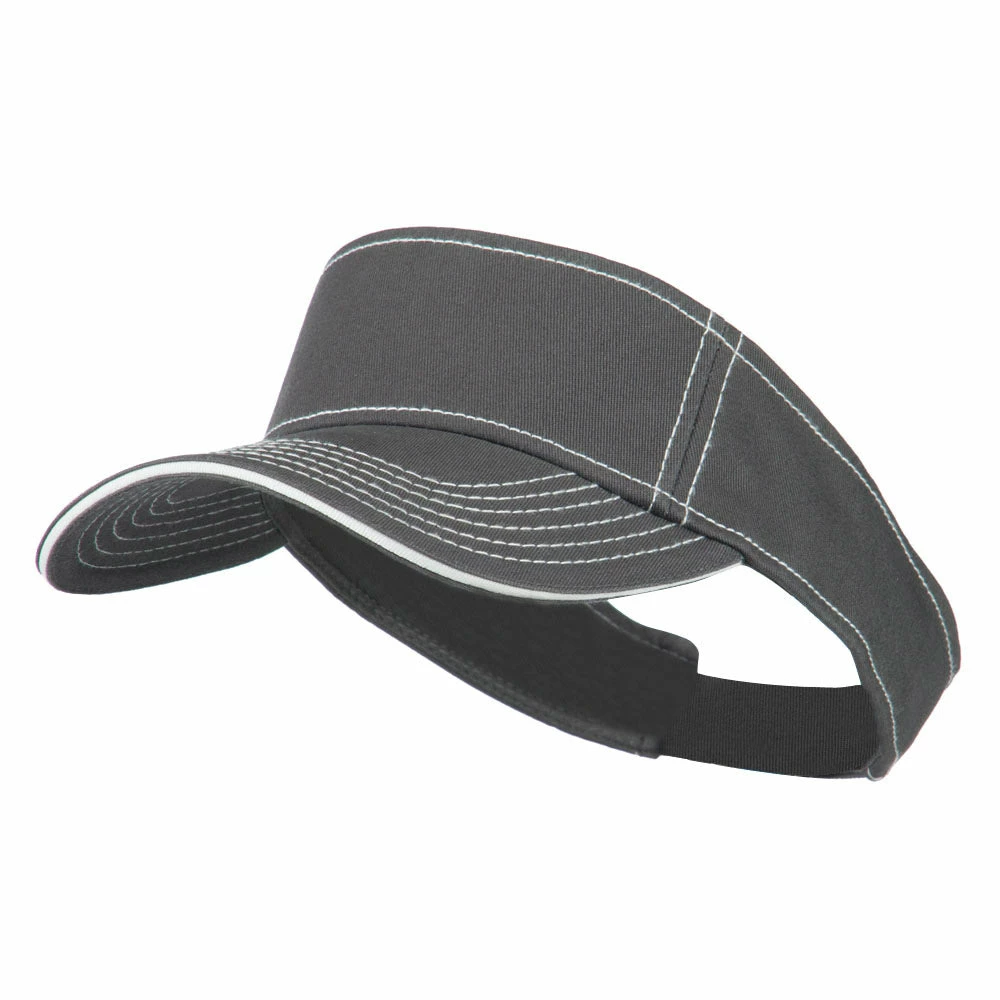 Otto Contrast Stitch Sandwich Visor - Image 21