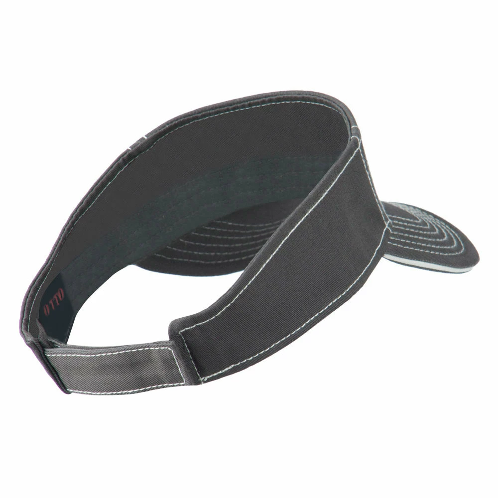 Otto Contrast Stitch Sandwich Visor - Image 23