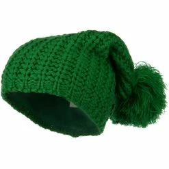 G And S Fall Back Pom Pom Knit Hat