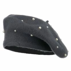 Jeanne Simmons Women's Fake Pearl Accents Beret
