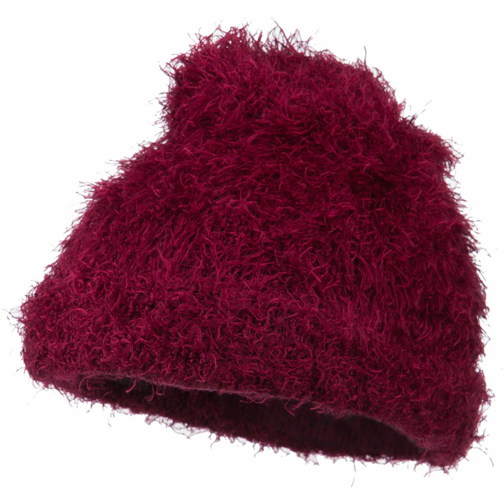 Jeanne Simmons Furry Tube Shape Long Cuff Beanie