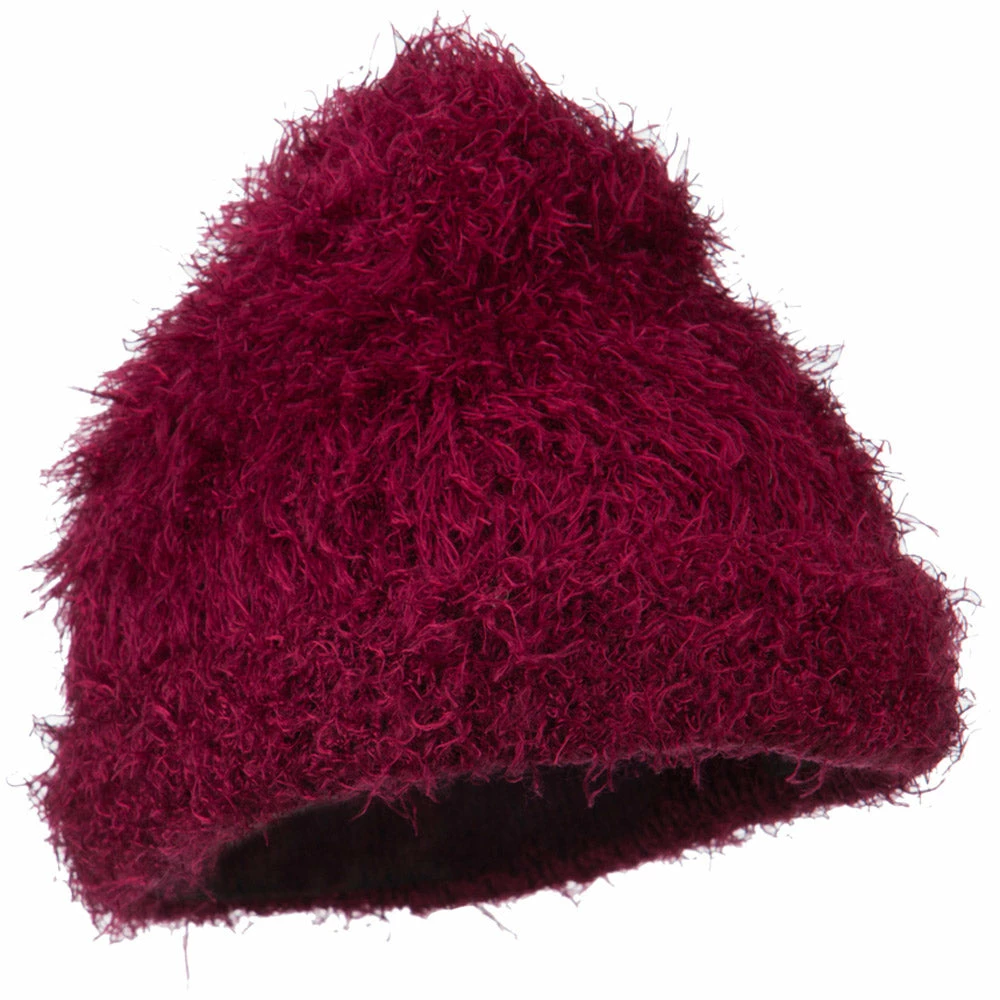 Jeanne Simmons Furry Tube Shape Long Cuff Beanie - Image 4