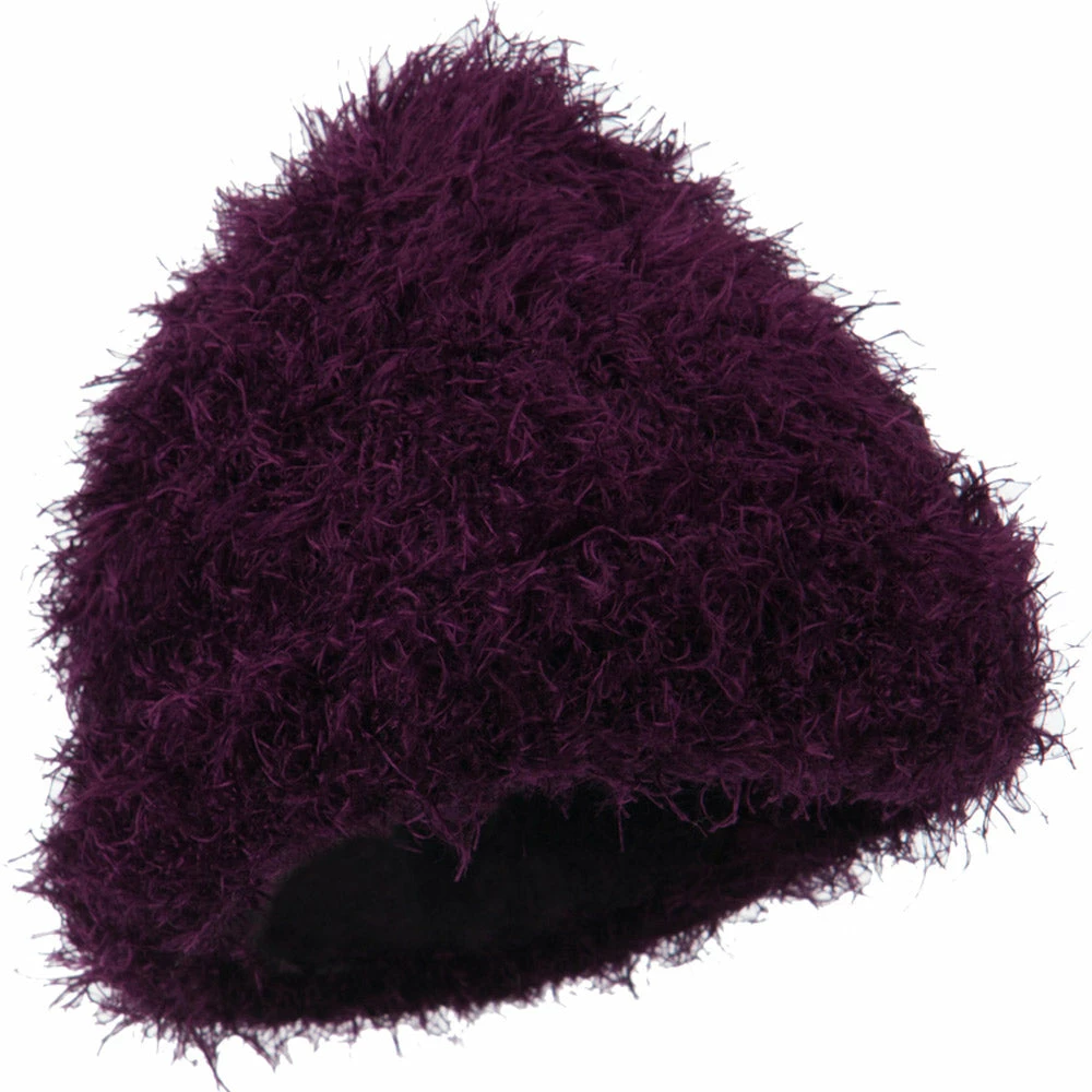 Jeanne Simmons Furry Tube Shape Long Cuff Beanie - Image 9