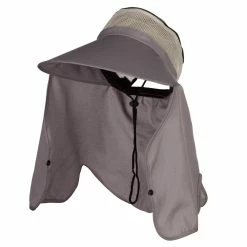 Jeanne Simmons UPF 50+ Wide Brim Mesh Flap Cap