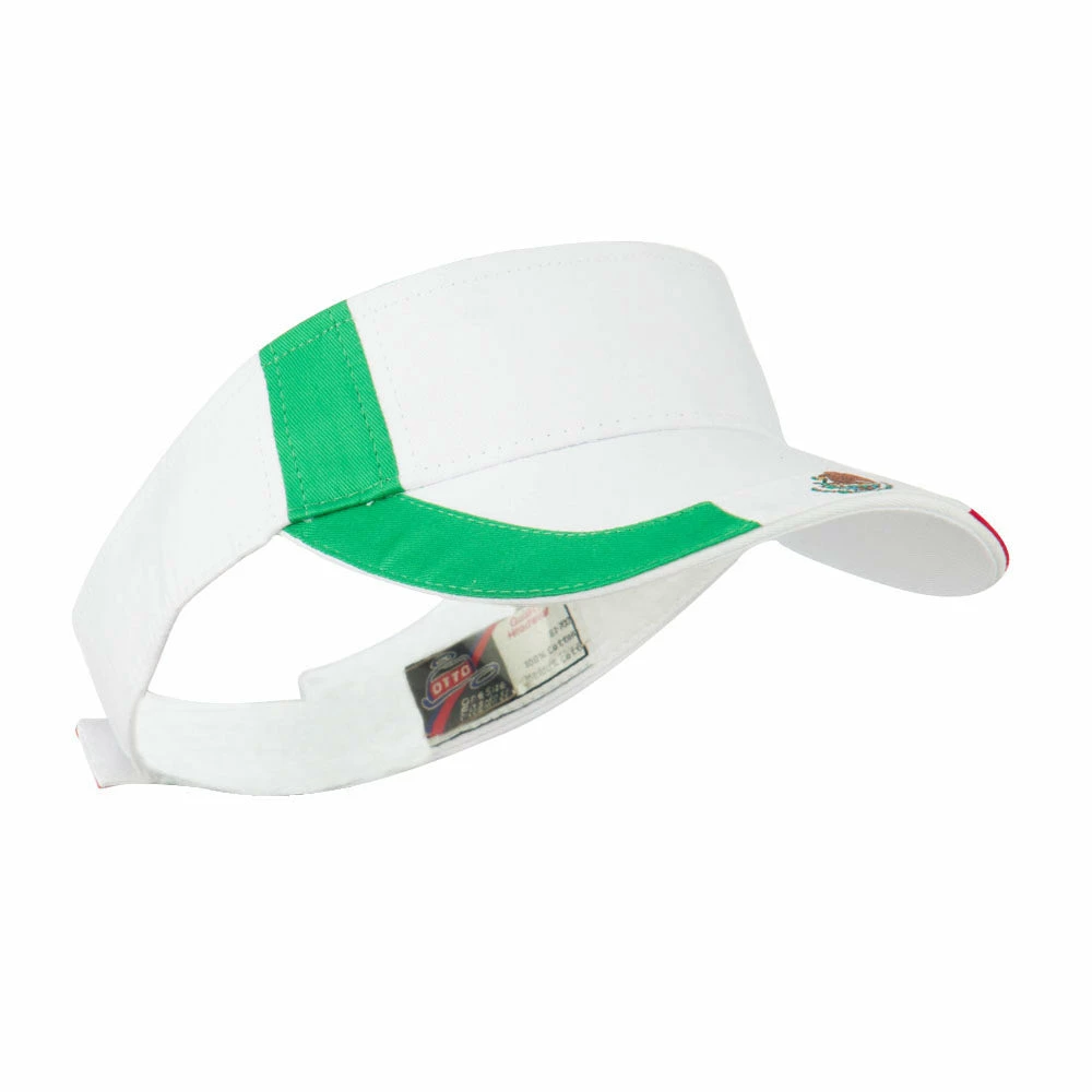 Flag Design Cotton Twill Visor - Image 14