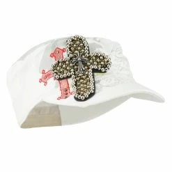 Something Special Gothic Cross Military Cap