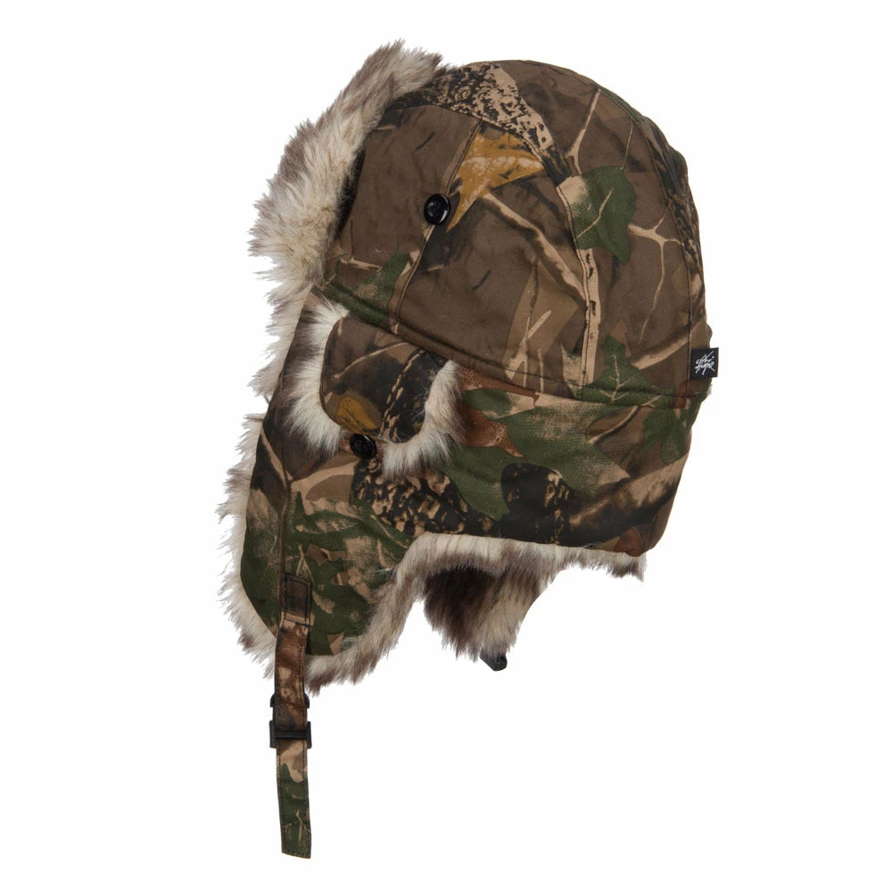 City Hunter Camouflage Fur Trooper Hat - Image 2