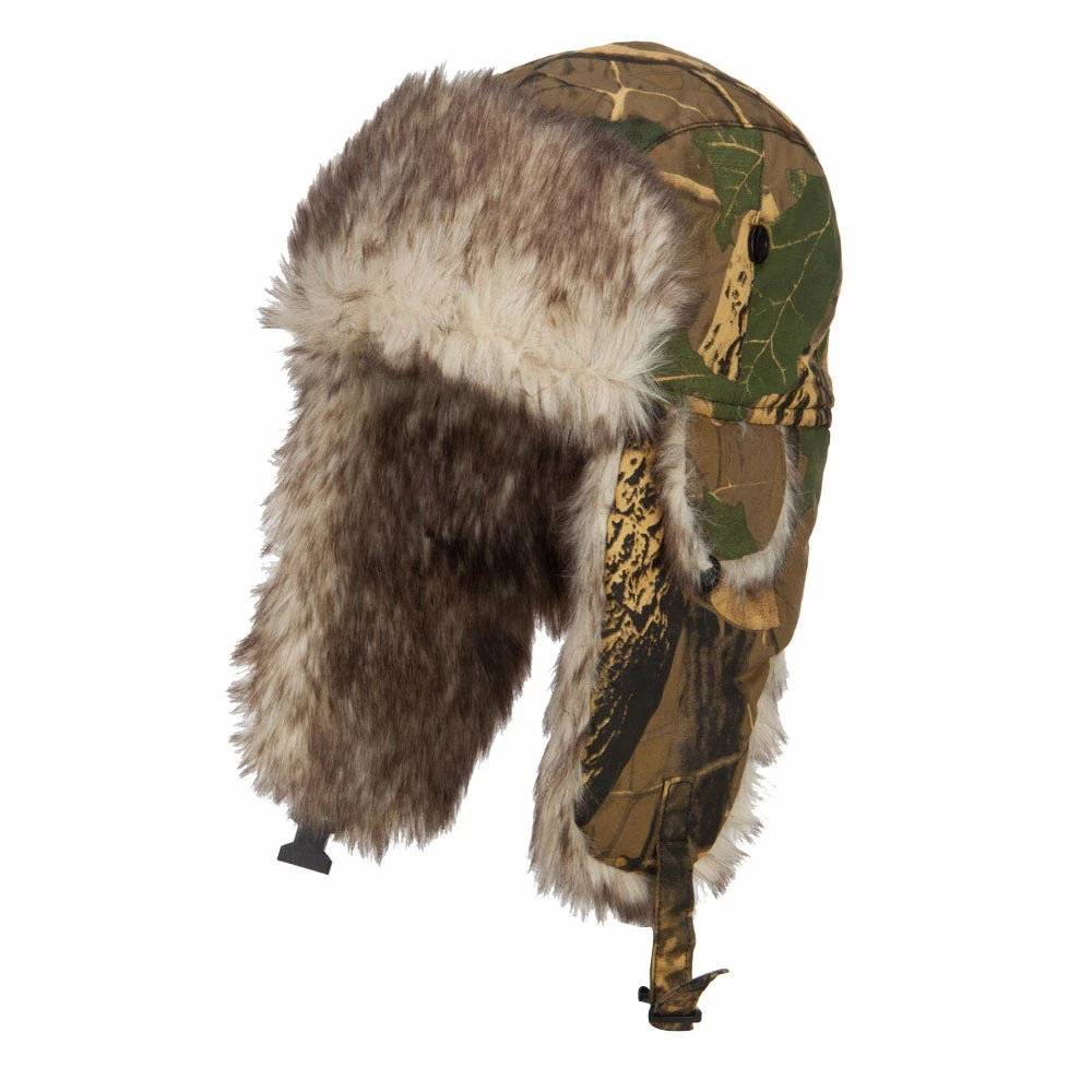 City Hunter Camouflage Fur Trooper Hat - Image 6