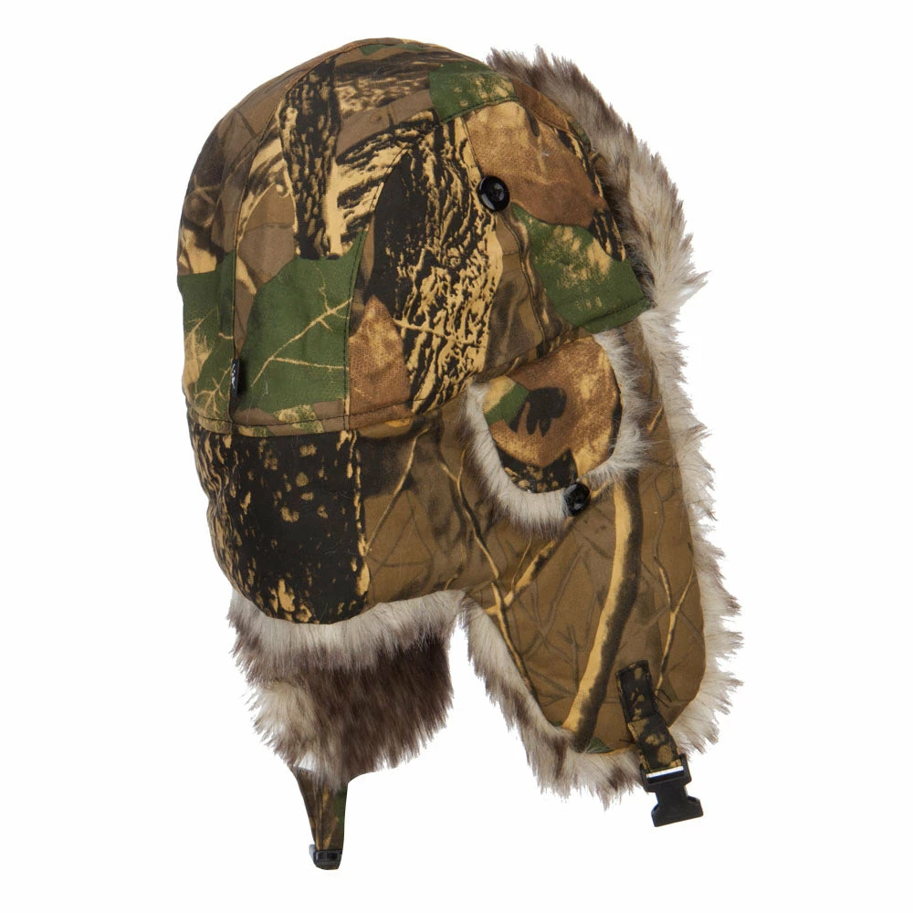 City Hunter Camouflage Fur Trooper Hat - Image 8