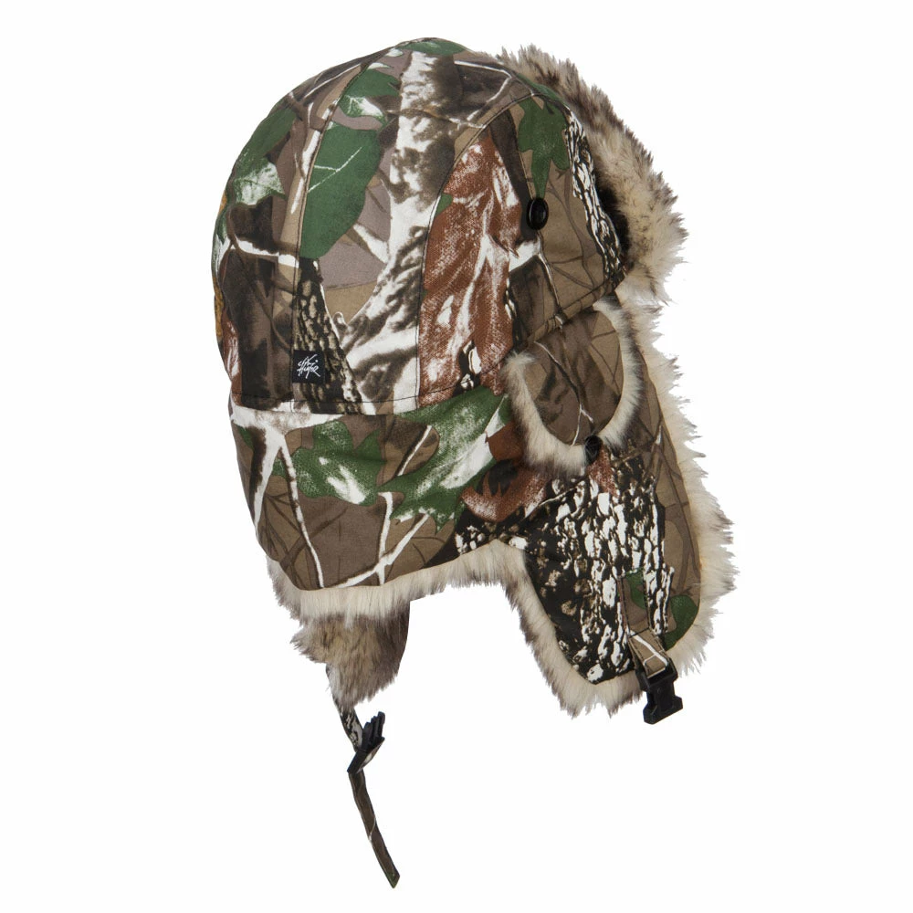 City Hunter Camouflage Fur Trooper Hat - Image 13