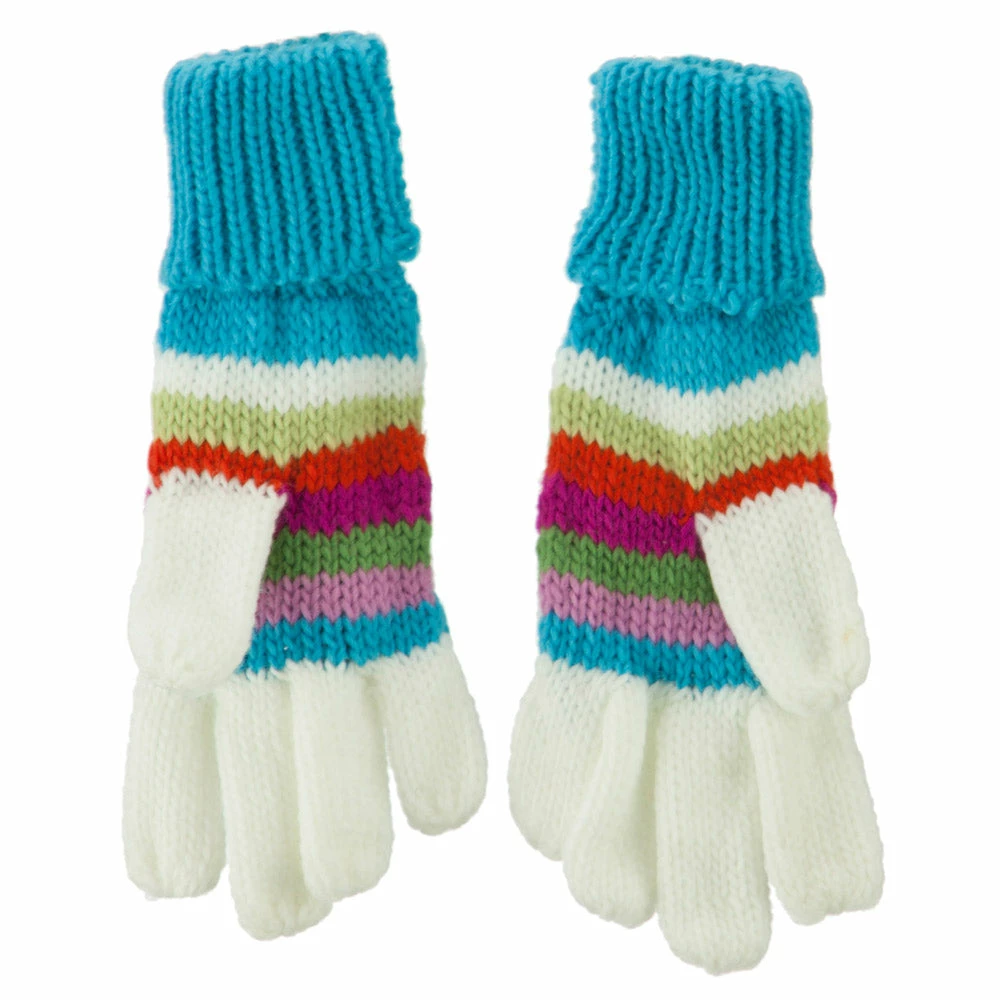 G And S Girl's Hat And Glove Set With Pom Poms - Image 8
