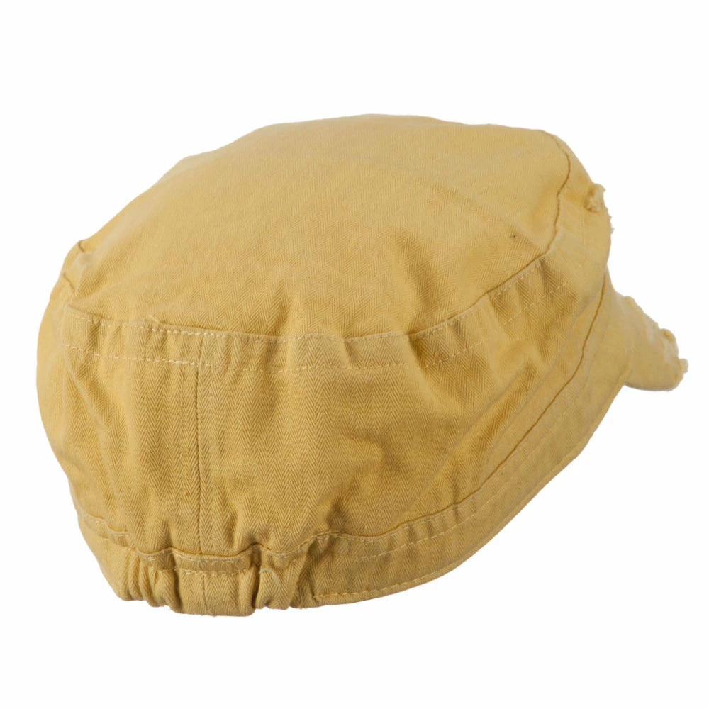 Hatiya Cotton Herringbone Army Cap - Image 43