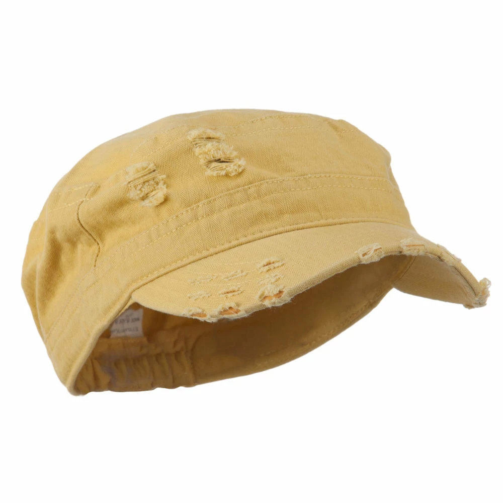 Hatiya Cotton Herringbone Army Cap - Image 44