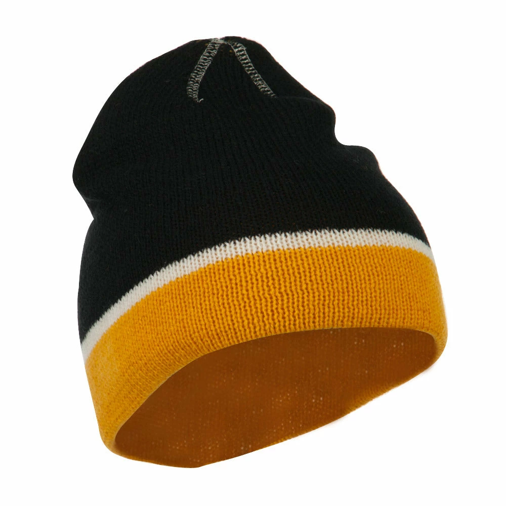 Outdoor Jacquard Striped Knit Beanie - Image 4
