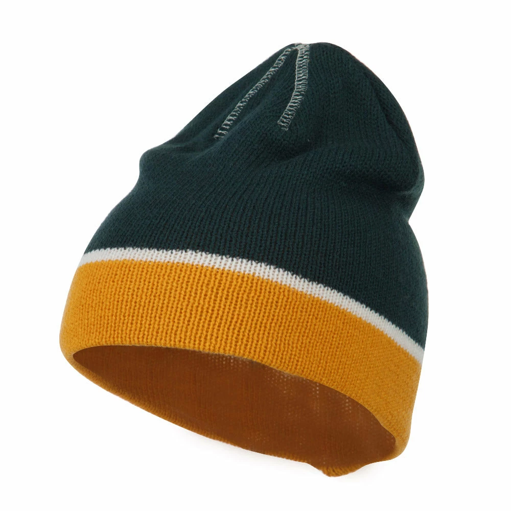 Outdoor Jacquard Striped Knit Beanie - Image 36