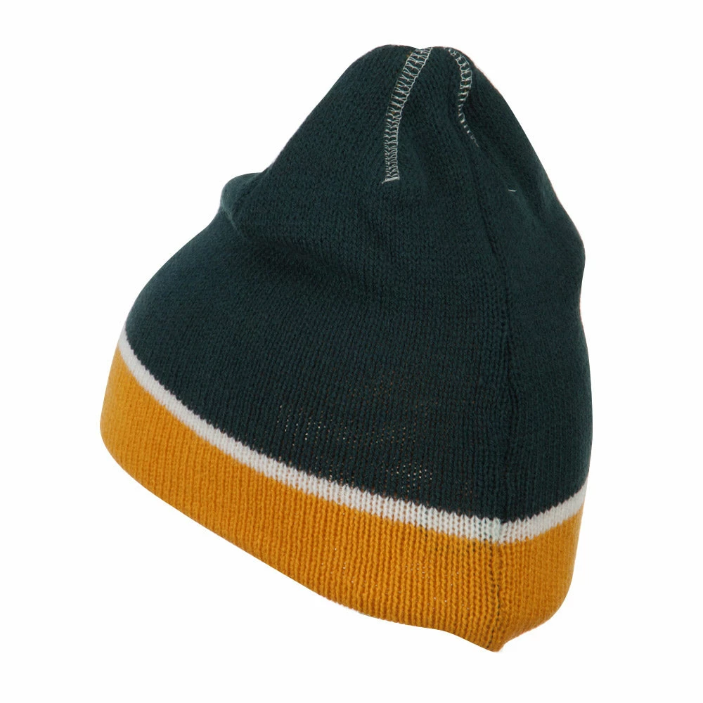 Outdoor Jacquard Striped Knit Beanie - Image 37