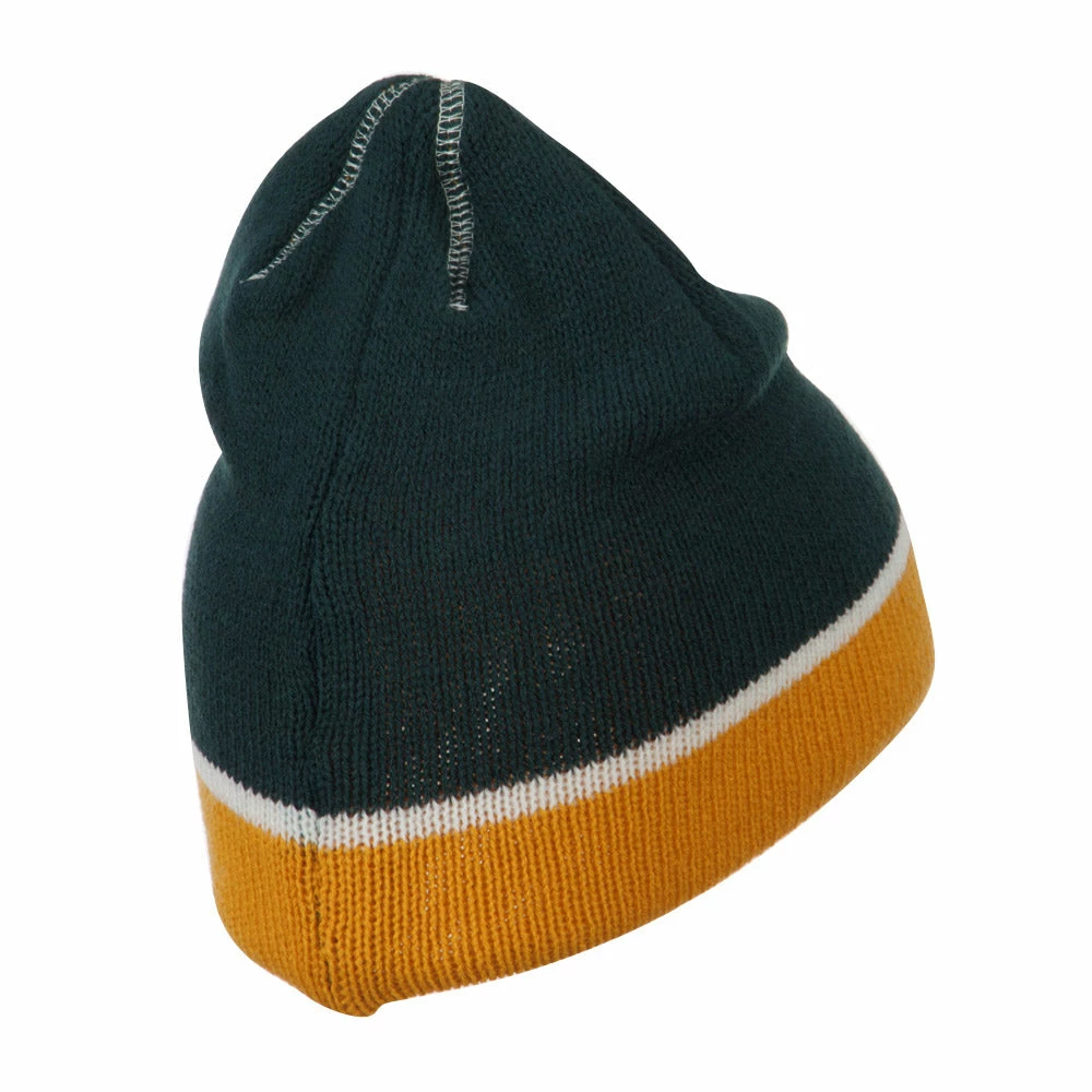 Outdoor Jacquard Striped Knit Beanie - Image 38