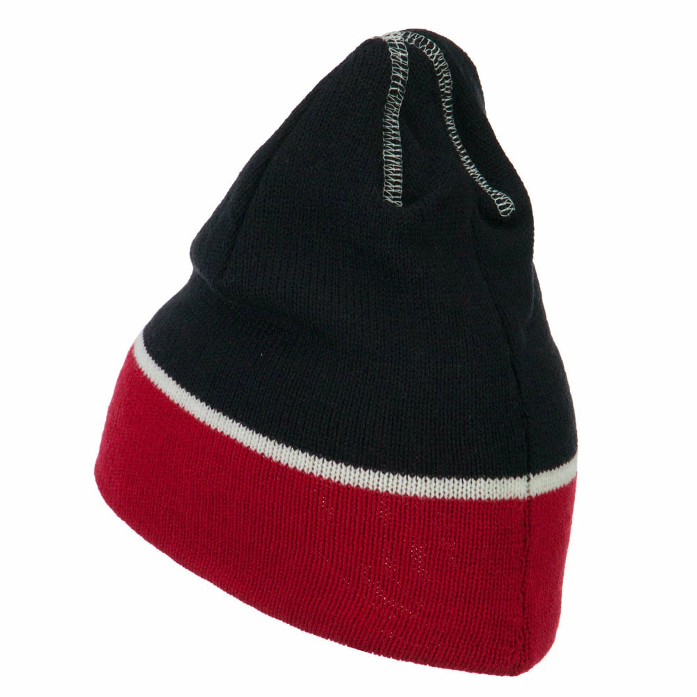 Outdoor Jacquard Striped Knit Beanie - Image 17