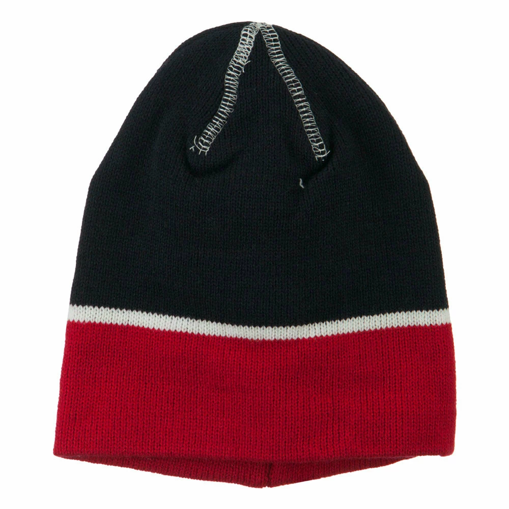 Outdoor Jacquard Striped Knit Beanie - Image 20