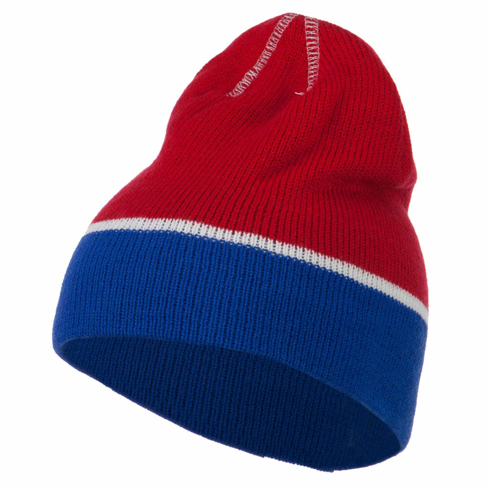 Outdoor Jacquard Striped Knit Beanie - Image 26