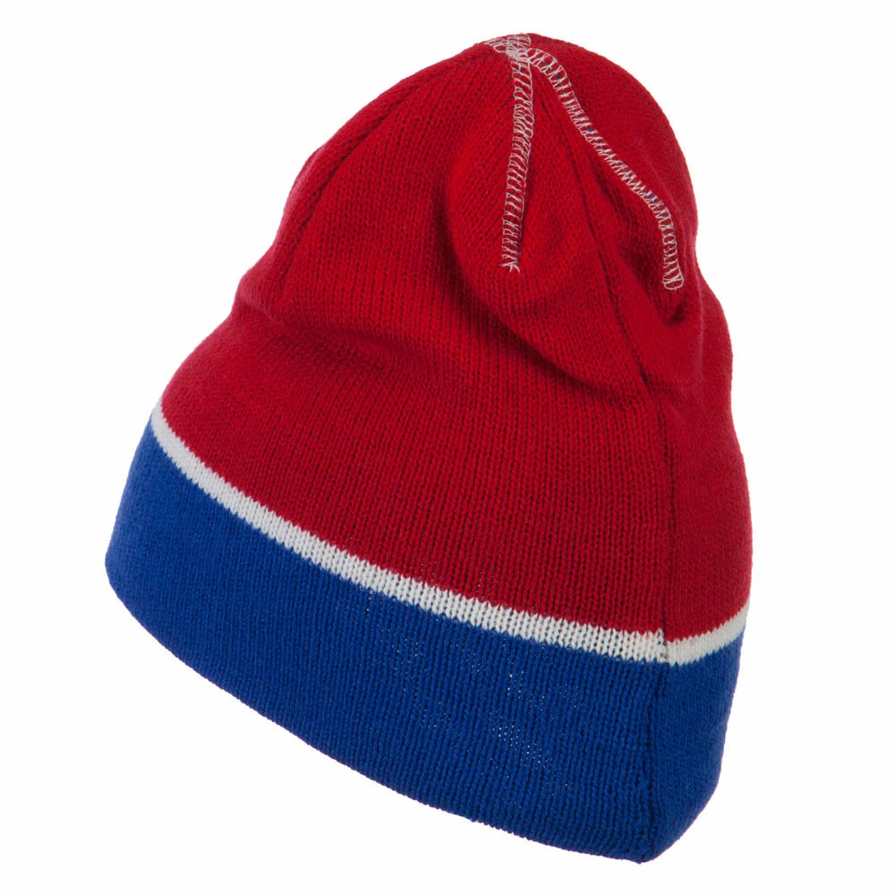 Outdoor Jacquard Striped Knit Beanie - Image 27