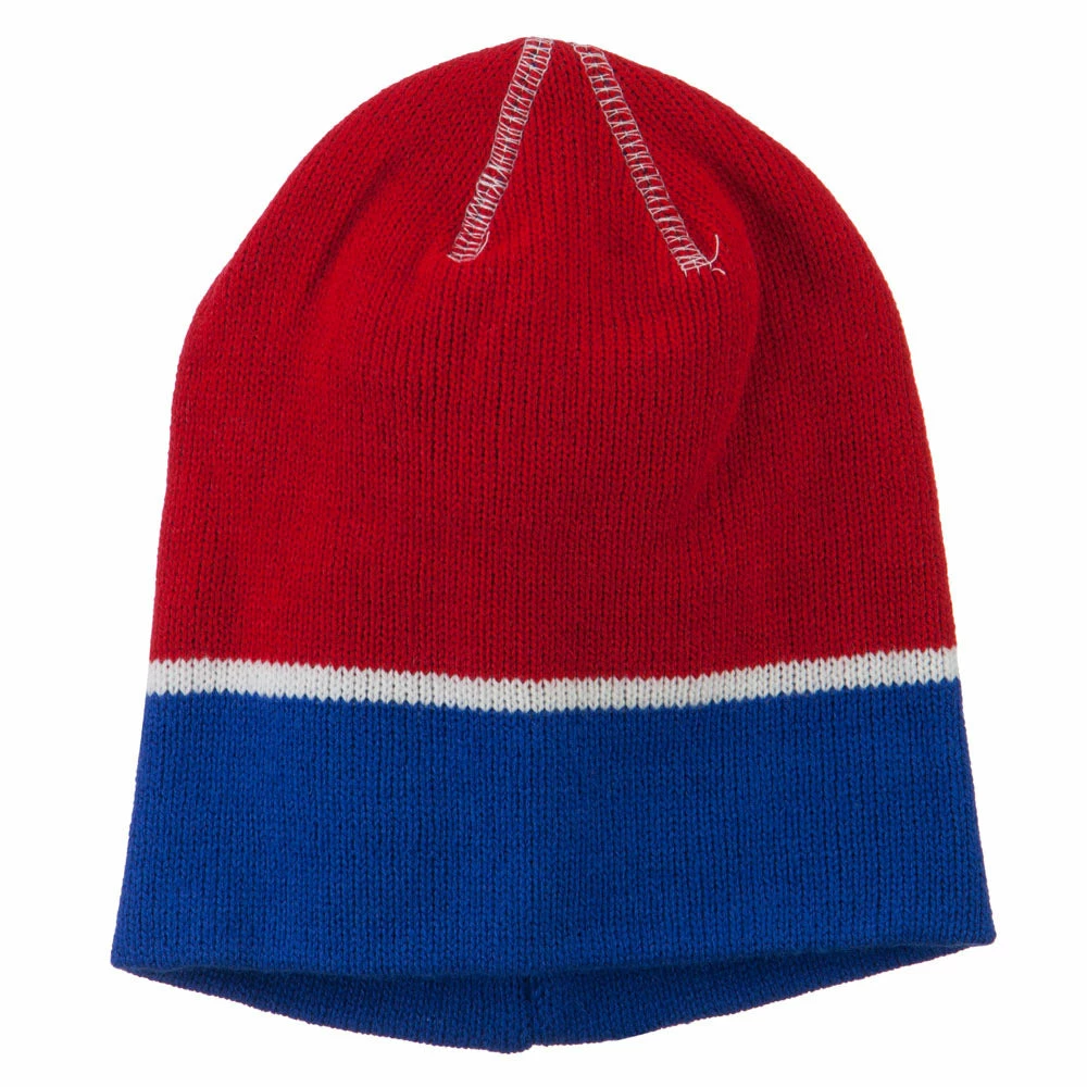 Outdoor Jacquard Striped Knit Beanie - Image 30