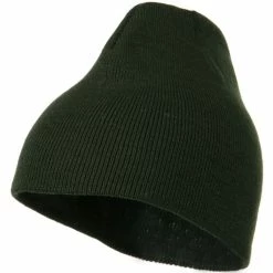MG 8 Inch Knitted Short Beanie