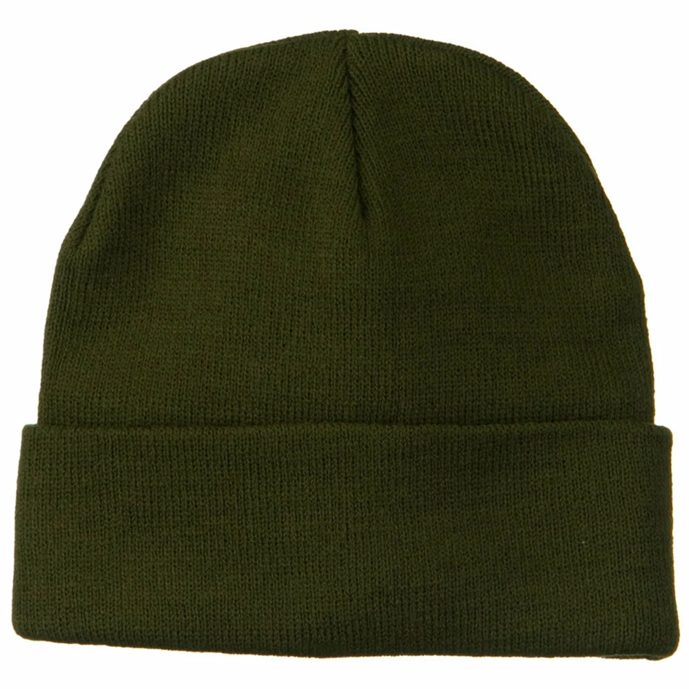 MG 12 Inch Long Knitted Beanie - Image 15
