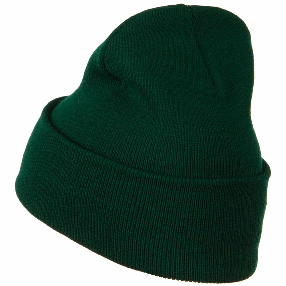 MG 12 Inch Long Knitted Beanie - Image 18