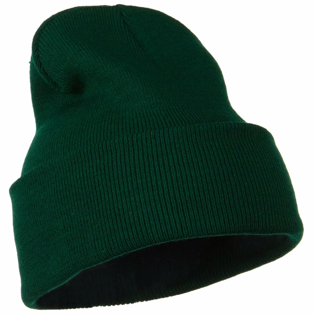 MG 12 Inch Long Knitted Beanie - Image 20