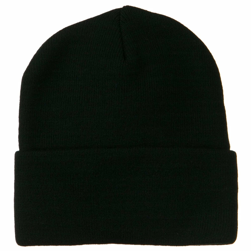 MG 12 Inch Long Knitted Beanie - Image 25