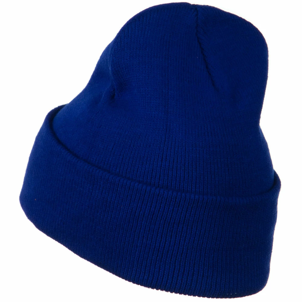MG 12 Inch Long Knitted Beanie - Image 38